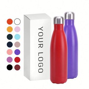 Bouteille d'eau sport isotherme en acier inoxydable OEM, 17 oz et 12 oz, en forme de bouteille de cola, écologique - Product Image 3