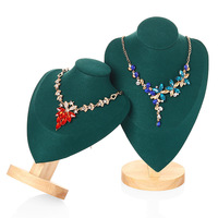 Présentoir à bijoux professionnel populaire, buste de mannequin pour colliers et bijoux