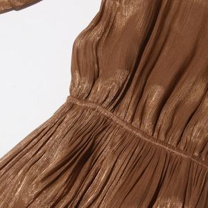 Ropa de Verano 2025, Vestido Artístico Vintage de Verano, Manga Abullonada, Cintura Ajustada, Elegante, Estilo Boho Chic, Vestidos para Mujer, Elegantes - Product Image 5