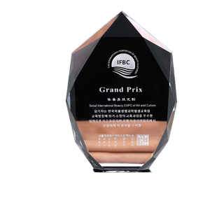 Trofeo de Honor Personalizado de Cristal Ecológico con <span class=keywords><strong>Base</strong></span> <span class=keywords><strong>Hexagonal</strong></span>, Premio, Recuerdo, Medalla, Placa - Product Image 1
