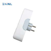 Multiprise 3 prises Schuko avec protection contre les surtensions, 16A 250V, adaptateur de voyage européen pour usage domestique, certifié UE