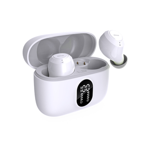 G13-DP wireless headphones, rich bass & treble, secure fit, 400mAh charging case - Product Image 1