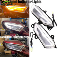 Rétroviseur de moto RACEPRO LED clignotant avant pour Honda Goldwing GL1800 F6B 2018-2023