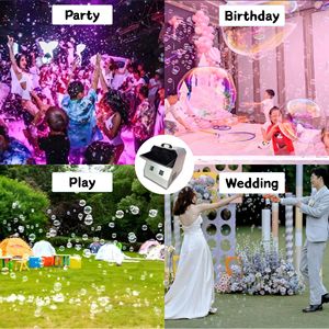 Double Wheel Stage Bubble Machine YG-BM3002 Metal <b>Shell</b> Remote Control For Outdoor Events Commercial Use - Product Image 4