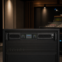 Amplificateur de puissance numérique professionnel OEM de classe D haute puissance 4 canaux 4*3000W avec PFC à large plage de tension pour enceinte Line Array