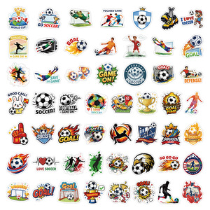 Nuovi Adesivi Trendy 2026 per la Coppa del Mondo di <span class=keywords><strong>Calcio</strong></span>, 100 Pezzi per Sacchetto, Adesivi Creativi Impermeabili in PVC per Eventi Sportivi e Tifosi - Product Image 2
