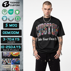 เสื้อยืดผู้ชายไซส์ใหญ่พิเศษ ผ้าฝ้าย 100% 210 GSM แขนสั้น พิมพ์ลายตามสั่ง คุณภาพสูง ขายส่ง เสื้อยืดลำลองผู้ชาย - Product Image 1