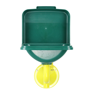 Station de lavage oculaire industrielle murale BUTIAN en ABS avec couvercle rabattable - Double buse anti-éclaboussures conforme aux normes d'irrigation oculaire d'urgence - Product Image 3