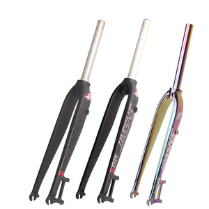 Fourche avant de vélo de montagne Hassns à prix d'usine, en aluminium, 26/27,5/29 pouces, pour vélos de route BMX, frein à disque - Product Image 1
