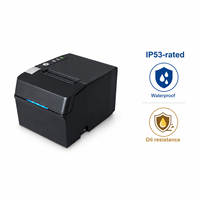 Imprimante de reçus de bureau durable et étanche SP-POS891Plus 80 mm avec connexion Wi-Fi, papier thermique 203 dpi