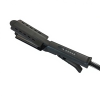 Lisseur ionique à plaques larges pour volume et racines, idéal pour salon de coiffure, avec technologie ionique négative