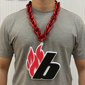 Chaîne de <span class=keywords><strong>collier</strong></span> personnalisable en mousse EVA avec logo des Eagles de <span class=keywords><strong>Philadelphie</strong></span>, pendentif de mode - Product Image 4