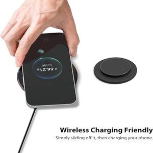 Soporte Magnético Flexible para Teléfono con Agarre de Dedo, Color Negro, Opciones Personalizadas para Montaje Universal Portátil de Teléfono Móvil - Product Image 2