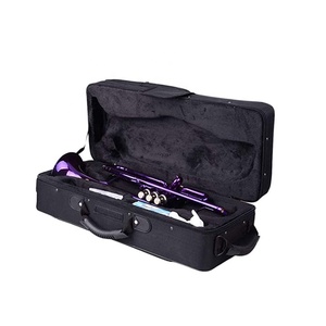 Trompeta SEASOUND OEM JYTR401PU en Si Bemol, Cuerpo de Latón, Color Púrpura - Product Image 5