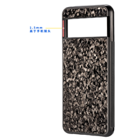 Coque arrière rigide en fibre de carbone TPU + aimant PC pour Google Pixel 9 Pro XL coque de téléphone portable nouveaux produits