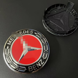 <span class=keywords><strong>Cache</strong></span>-roues et enjoliveurs de <span class=keywords><strong>moyeu</strong></span> <span class=keywords><strong>Mercedes</strong></span>-Benz Blue Wheat Apple Tree <span class=keywords><strong>AMG</strong></span> Brabus 75mm Noir ABS gaufré motif blé - Product Image 3