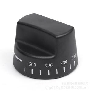 Bouton de thermostat de four de remplacement PB010099 en plastique noir avec marquage 200 250 300 350 degrés pour pièces de four électrique - Product Image 2