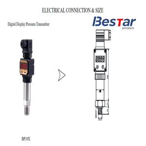 新入荷 0-250bar LEDインジケーター IP67 Modbus RTU 0.1%FS コンパクト圧力トランスミッター 表示圧力計 水産業向け - Product Image 3