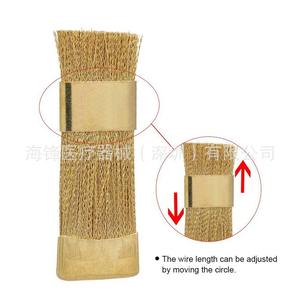 แปรงลวดทองแดงสำหรับทำความสะอาดรากฟัน ยี่ห้อ Hai Feng น้ำหนัก 20 กรัม ผลิตในกวางตุ้ง สำหรับการดูแลช่องปากด้วยตนเอง ปลอดเชื้อ - Product Image 3
