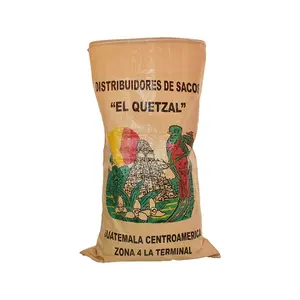 For Rice, Grain, Seeds 10kg 25kg PP Woven Blue Plastic Bags Agro-industrial Packaging Sack Bags