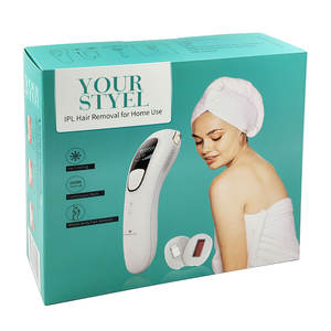 Usine personnalisée Mini épilateur laser portable Boîte postale en carton ondulé Boîte de papier pour épilateur laser unisexe - Product Image 2