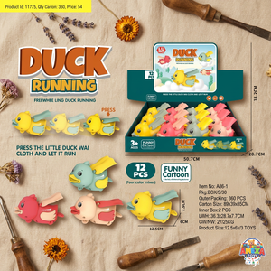 Jouet de bain en plastique de 12,5 cm, canard qui tourne, jouet aquatique flottant pour bébés et enfants de 13 à 18 mois - Product Image 5