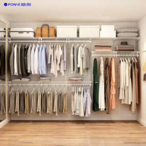 ราวแขวนเสื้อผ้าโลหะสำห<span class=keywords><strong>รับ</strong></span>งานอุตสาหกรรม พร้อมชั้นวางปรับระดับได้ เหมาะสำห<span class=keywords><strong>รับ</strong></span>ห้องครัว ห้องทำงาน จัดระเบียบ <span class=keywords><strong>รับ</strong></span><span class=keywords><strong>สั่ง</strong></span>ซื้อจำนวนมาก - Product Image 3