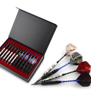 Ensemble de <span class=keywords><strong>fléchettes</strong></span> de 22 g en boîte cadeau exquise, 12 pièces, fabrication directe d'usine, tige en aluminium durable de 484 g - Product Image 5