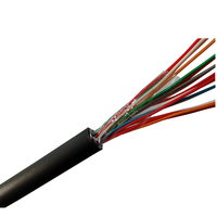 Kabel telepon Multicore 10 pasang telekomunikasi Bare Copper atau CCA untuk kabel komunikasi