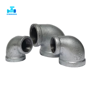 Raccord coudé réducteur en fer noir de qualité supérieure NPT BS UL pour système de sprinklers anti-incendie et conduites de gaz - Product Image 1