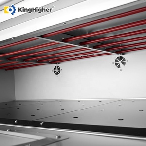 Four à gaz commercial à 3 étages, 6 plateaux, équipement de boulangerie, acier inoxydable, machine à cuire le pain, les gâteaux et les pizzas, contrôle numérique - Product Image 4