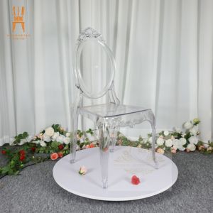 Vente en Gros de Mobilier d'Extérieur <span class=keywords><strong>Location</strong></span> de Chaise en Plastique Acrylique Décoration Cristal Mariage Salle à Manger Fête Événement Pc - Product Image 1