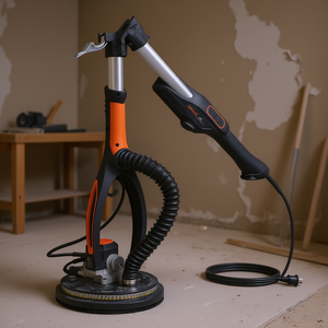 Ponceuse à cloisons sèches 800W 1000-2300 tr/min à vitesse variable, électrique industrielle, alimentée par prise secteur, cordon de 3 m - Product Image 2