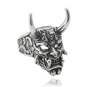 Men's Dragon <b>Head</b> Ring Gold Tone Punk <b>Style</b> Statement Jewelry Gift - Product Image 4