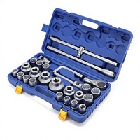 Lot de 3 clés à douille en acier au carbone pour la réparation automobile et l'entretien domestique – Outil robuste pour la maintenance industrielle et domestique