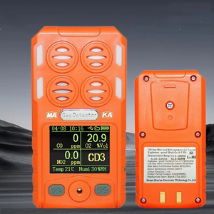 Détecteur de gaz portable multi-gaz, monoxyde de carbone, sulfure d'hydrogène, capteur d'oxygène, gaz combustibles, matériau IP66, analyseur de gaz portatif - Product Image 1