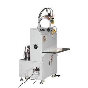 Mesin pengisi lem cair Semi otomatis ganda yang banyak digunakan untuk kemasan semikonduktor/suku cadang elektronik PCB/energi baru