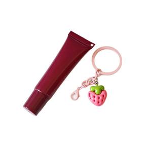 Tubo de bálsamo labial vacío rosa de 15 ml de marca privada, tubos de plástico cosméticos para crema de ojos, tubo de embalaje suave para brillo labial - Product Image 4