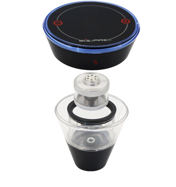 Nagrani Stainless Steel Shisha Non Charcoal Head Hookahs Bowl Narguile Smoke Charcoal Holder SQUARE Electronic Hookah Head