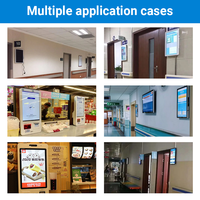 Scanner de codes QR numérique interactif de 21.5 pouces terminal de paiement à la caisse avec écran tactile LCD kiosque libre-service pc
