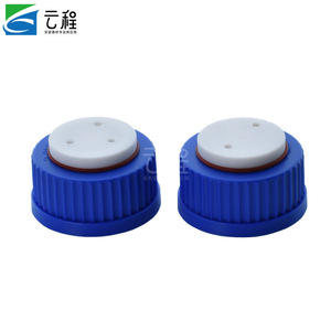 Agilent Gl45 Universal Bottle <b>Caps</b> PTFE Sealed 2 Hole 3 Hole For Chromatography Solvent Bottles - Product Image 3