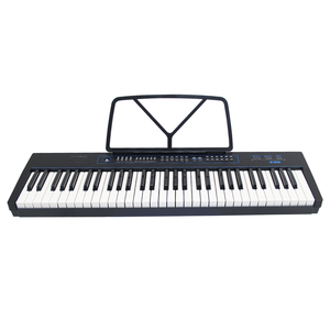 Vente directe d'usine 300 timbres 300 rythmes 50 chansons de démonstration Écran LED Mini clavier de style piano 61 touches Prise en charge du logo OEM - Product Image 2