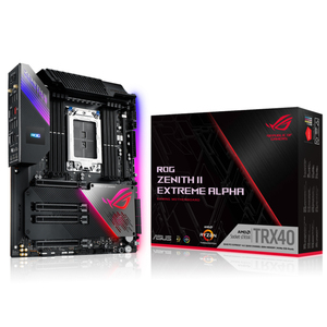 AsusROG Extreme Alpha TRX40 3rd Gen Threadripper STRX4 EATX Used DDR4 256GB Workstation <b>Motherboard</b> NVMe M.2 - Product Image 1