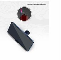 Briquet coupe-vent, briquets rotatifs, logo personnalisé, coupe-vent personnalisé, briquet électronique coupe-vent, support de téléphone portable