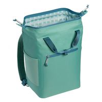 Sac à dos isotherme souple et imperméable avec poches latérales en maille extensible pour bouteilles, doublure anti-fuite, sac isotherme pour les voyages, le camping et les touristes
