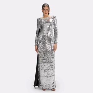 princess polly baby blue dress Sexy Plunging Neckline Sparkly Black Evening Dresses main image 1
