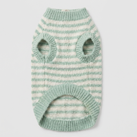 Maßgefertigtes Luxus-Eltern-Haustier-Set Gestreifter Strickpullover aus Weicher Baumwolle für Hunde & Katzen Halloween Frühling Großhandel