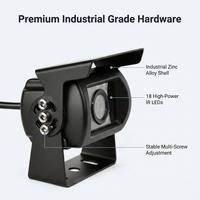 Caméra de recul pour voiture Xiyue, caméra de stationnement à grand angle HD 1080P AHD, vision nocturne, faible luminosité, anti-buée, antichoc, étanche, 12-24V
