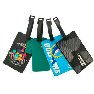 Quickly Spot Silicone Luggage Identifier <b>Tags</b>, Travel Essentials Accessories <b>Name</b> <b>Tags</b> for Backpacks, Suitcases, Baggage - Product Image 5