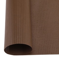 Rouleaux de matériel de rideau de tissu d'ombre de crème solaire de stores de rouleau enduits de PVC ignifuges coupe-vent